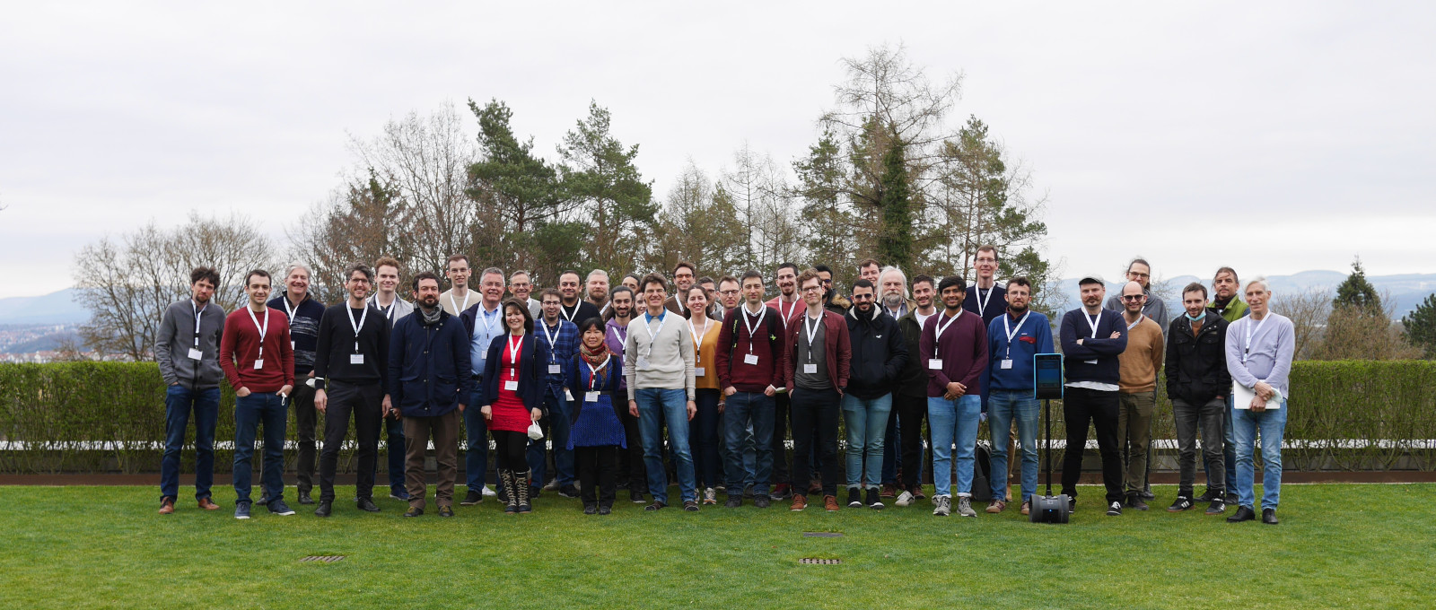 Group picture of IMOL 2022 in Tubingen